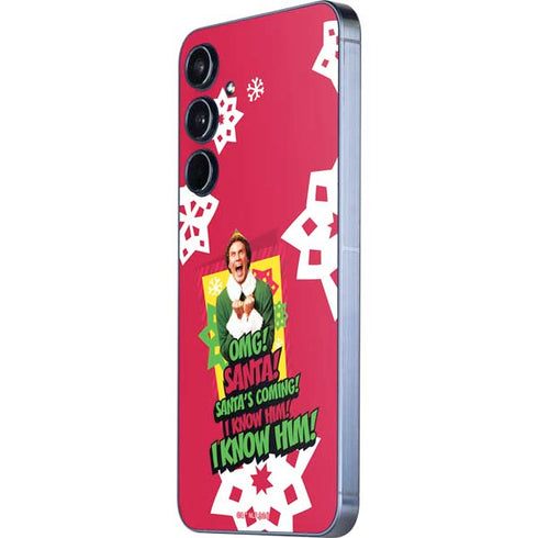 Elf OMG Santas Coming Galaxy A36 5G Skin